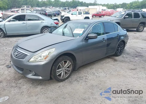 2011 Infiniti G37 Sport z USA, uszkodzony, nr VIN JN1CV6AP7BM509997